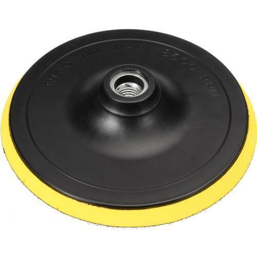 For Furniture Artificial Stone Using 3/4/5/6/7" Car M14 Backing Plate Pad Hook & Loop Polishing Buffing Pad 75MM-180MM Mayitr