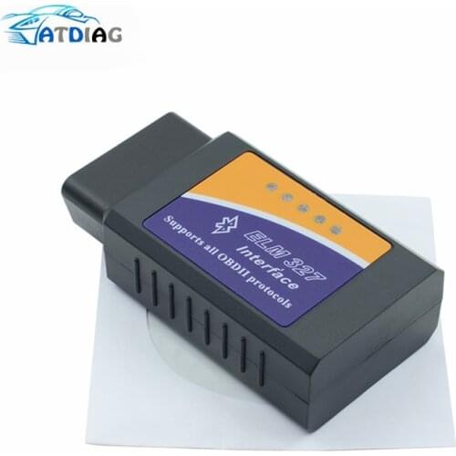 ELM 327 V 2.1 BT adapter Works On Android Torque Elm327 Bluetooth V2.1 Interface OBD2 / OBD II Auto Car Diagnostic-Scanner