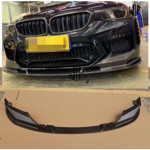 G30 G38 M5 Style High Quality Carbon Fiber Front Bumper Lip For BMW F90 M5 3D Style Car body kit 2018 2019