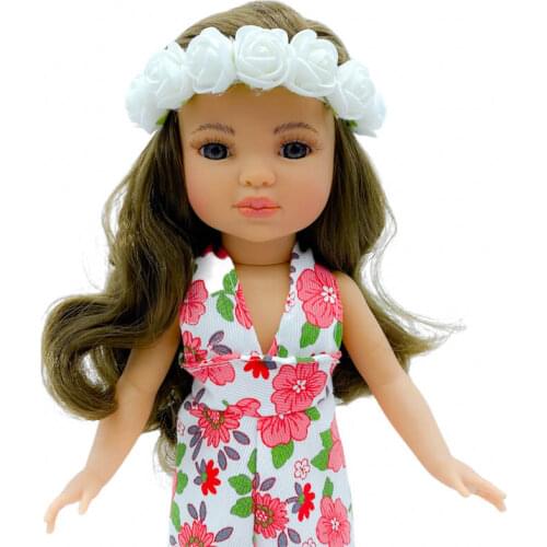 Simona doll 40 cm model 2021 100% vinyl monkey Bell hippie design manufactured in Spain clothing limited edition Sintra Nancy