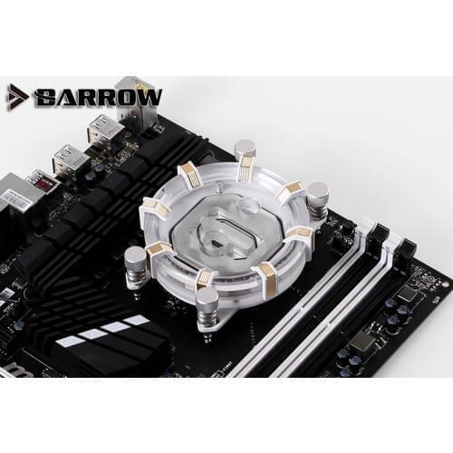Barrow LTYKBA-ARK for AM4 / AM3 LRC RGB v2 Aurora Limited Edition CPU cooler 0.4MM micro cooler water cooling reservoir