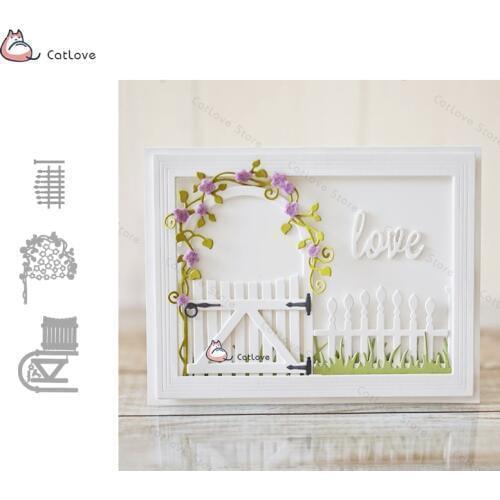 Garden Series Metal Cutting Dies Stencils For DIY Scrapbooking Album Paper Card Decorative Craft Embossing Die Cuts New 2019