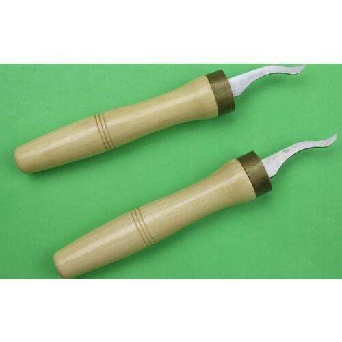 2pcs Violin making tools, clear up groove knife, good steel