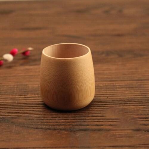 Natural Bamboo Drinking Cup Beer Coffee Juice Mug Tea Cup Mug Beverage Cups