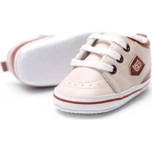 0-12M New Brand Baby Boys Shoes Multi Style White Shoes First Walkers Pattern Baby Shoes Soft Sole First Walker