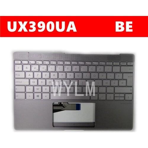 New Palmrest Top Case Assembly upper cover laptop keyboard for Asus ZenBook 3 UX390 UX390UA UX390U Golden with backlit