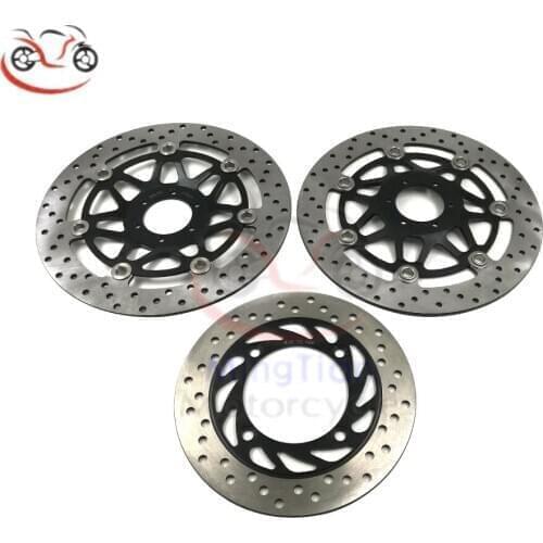 Stainless Steel Front + Rear Brake Rotors Braking Disk for Honda CB400 VTEC 1 2 3