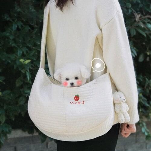 Cat Carrier Bag Portable Handbag for Dog Cats Breathable Travel Pet Shoulder Bag Comfort Puppy Kitten Transport Pet Supplies