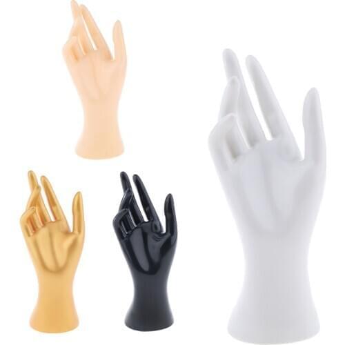 Mannequin Hand Form Finger Jewelry Display Stand Holder Hand Bangle Watch Jewelry Display Stand Organizer Hand Model Art Supply