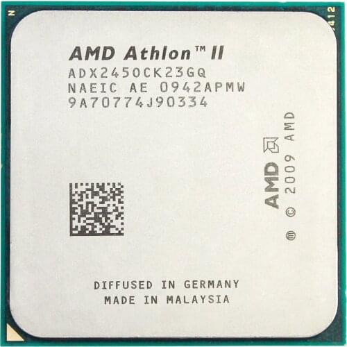 AMD Athlon II X2 245 CPU Processor (2.9Ghz/ 2M /2000GHz) Socket am3 am2
