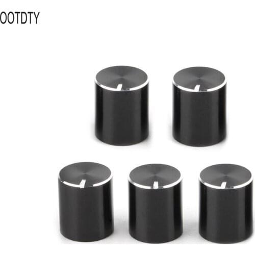 OOTDTY 5Pcs 11x12.5mm Rotary Potentiometer Knob Cap Volume Control For Audio Amplifier