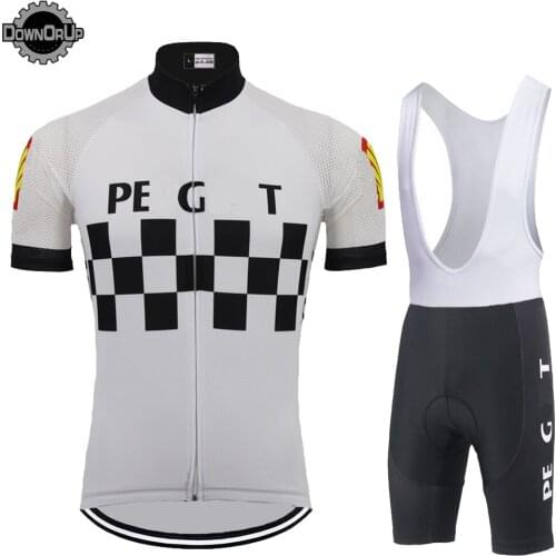 Cycling jersey set bike wear jersey set bib shorts breathable 9D gel Pad white cycling clothing MTB ropa Ciclismo