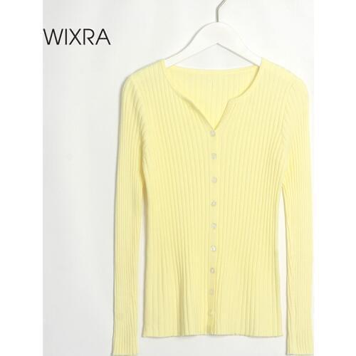 Женские модные кардиганы Wixra China At AliExpress