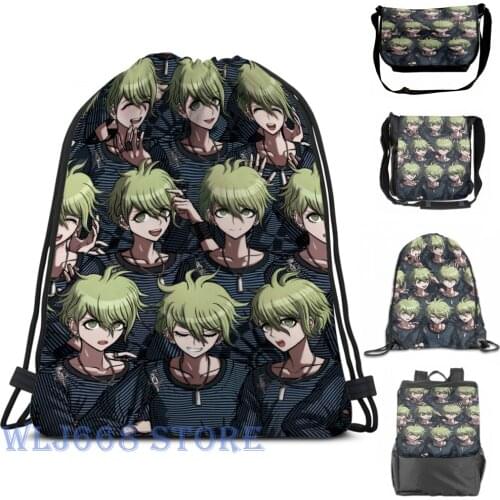 Funny graphic print shoulder Bags women Rantaro Amami Single shoulder backpack travel for men Gym Bag