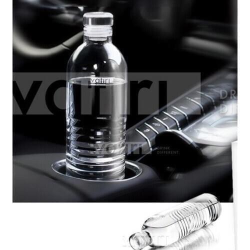 1PC Hot Clear Glass Sport Water Bottle With Protective Bag 500ml/1000ml Fruit Outdoor Bottles Glass Sports Kettle JP 1063
