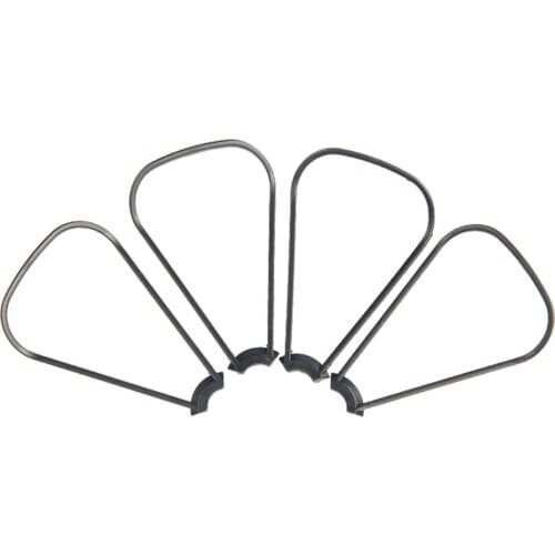2 Pairs Replacement Propellers Blades Propeller Guard for LS-XT6 Mini Quadcopter