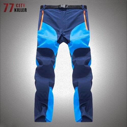 Summer Hiking Pants Men Breathable Waterproof Quick Dry Trousers Male Outdoor Fishing Camping Climb Run Pants Mens Cargo Joggers
