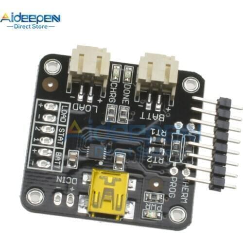 CJMCU-73833 MCP73833 Linear Charge Management Controller Board Lithium Polymer Charger Lithium Ion Battery Module
