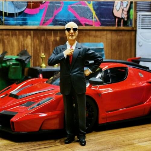 CMC 1/18 scale car model scene display Static mini Resin doll doll model collection indoor display Vehicle accessories Show