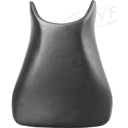 For Yamaha YZF R6 2003 2004 2005 & R6S 2007 2008 2009 Front Rider Seat Pad Cushion Pillow PU Leather, Black