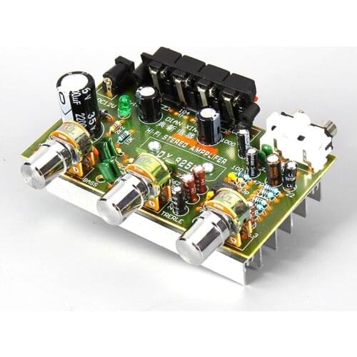 DX-8250 12V Car Computer Speaker Bookshelf DIY Power Amplifier Board Finished Product