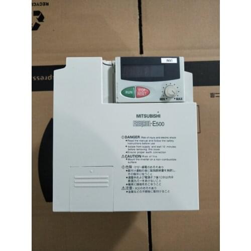 FR-E540-0.4K-CHT 0.4KW 0.75KW inverter , used in good condition . 80% appearance new , good working , free shipping