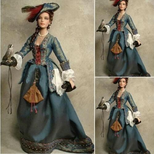 HistoricalCustomer-made Vintage Costumes Victorian Dresses Cosplay 1860s Scarlett Civil War dress Halloween dresses US4-36 C-865