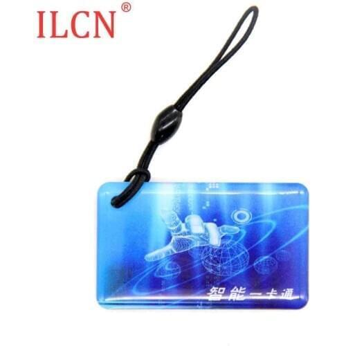 UID S50 1K 13.56Mhz Rewritable Writable IC RFID Card Dropping Glue Keyfob Keychain Changeable Rewritable Access Control Card 1