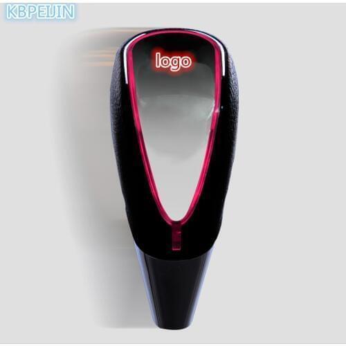 HOT Car accessories Gear Shift Knob Touch Sensor Colourful Car Logo LED Light For Lexus rx350 rx gs is250 gs300 rx300 nx rx330