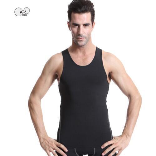 Brand Clothing Compression Shirts Mens Quick Dry Tank Tops Summer Male Bodybuilding Sleeveless Vest Gym Clothing Fitness T Shirt