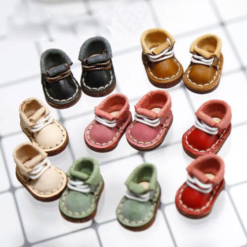 Ob11 baby dress shoes GSC clay head body9 Italian ox handmade shoes doll shoes Dolls Accessories