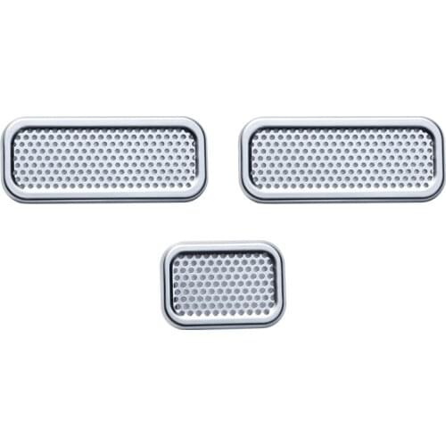 QHCP Car Air Conditioning Outlet Cover Roof AC Vent Panel Trims Decorative Sticker For Lexus ES200 260 300 2018-2020 Accessories