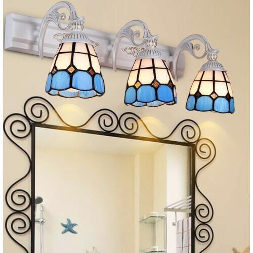 Mediterranean style Led wall lamp mirror light. fashion vanity mirror lamp bedside lighting bathroom cosmetic lights wall lamp