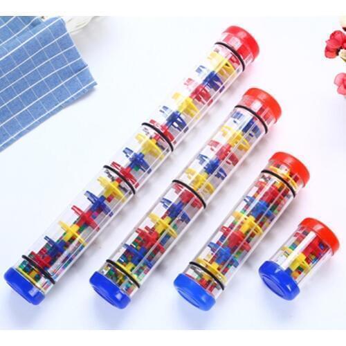 1/2/3inch Kids Rainmaker Tube Stick Musical Percussion Instrument Education Toy