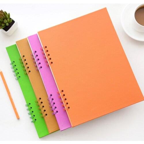 1pcs 22559 gift stationery wholesale new YF14-166 A4 leather sketch notebook