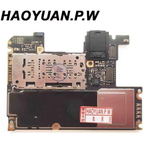 Tested Full Work Original Unlock Motherboard Mainboard Logic Circuit Board Plate For Xiaomi Mi Play