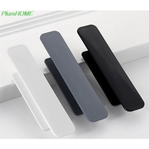 2Pcs Paste Multi-purpose Handle Home Rectangular Handle Glass Door And Window Sliding Door Push-pull Auxiliary Door Handle