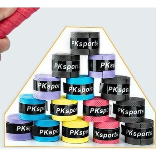 2PCS Anti-skid Sweat-absorbent Belt Tennis Racket Grip Badminton Grip Sweat-proof Belt Color Fishing Rod Winding Belt