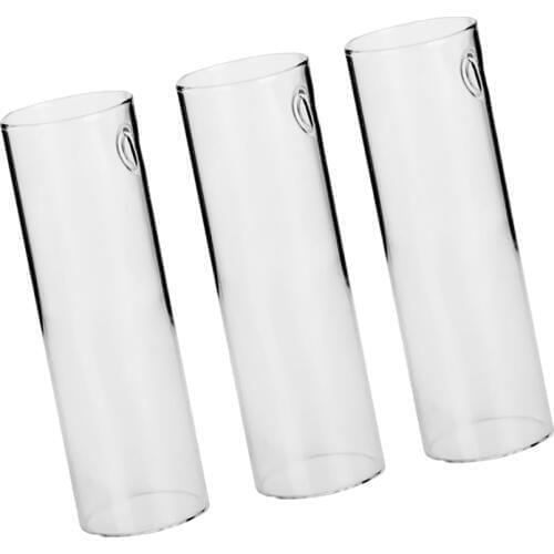 3 Pieces Cylinder Glass Hanging Plant Pot Flower Vase Fish Tank Home Decor