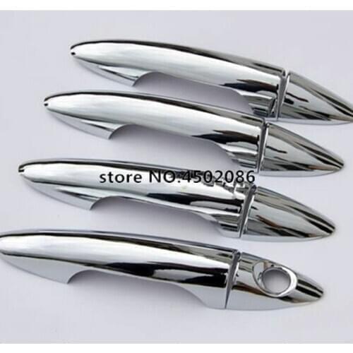ABS Chrome Door Handle Cover Trim For Hyundai Solaris Verna Grand Avega 2011-2016 Car styling