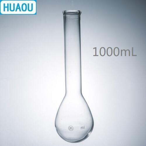 HUAOU 1000mL Kiedah Nitrogen Flask 1L Glass Laboratory Chemistry Equipment