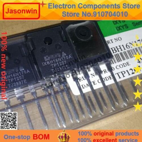 100% nuevo 50 unids/lote original IGBT diode IXBH16N170 IXBH16N170A TO-247 16A1700V Transistor