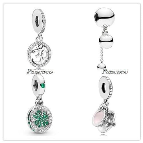 Authentic 925 Sterling Silver Bead Charm Alphabet & Numbers Celebrate 30 Years Birthday Fit Pandora Bracelet & Necklace Jewelry