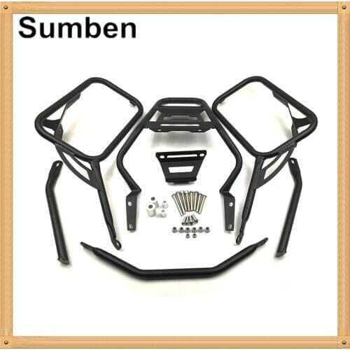 For BMW G310GS G310R 2017-2019 Rear Rack Box Holder Side Saddle Bag Support Tail Luggage Trunk Case Bracket