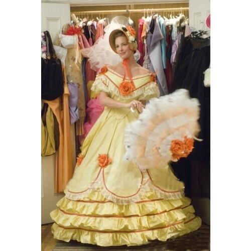 History!Customer-made Victorian dress 1860s Civil war Dress Theater Costume Halloween dress Renaissance Dress V-1183