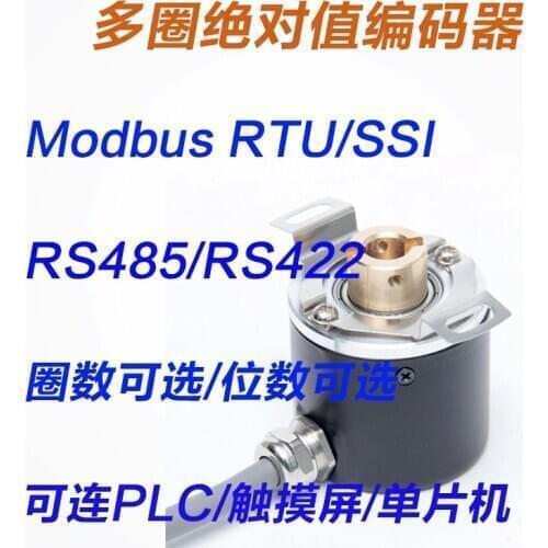 Multi-turn Absolute Encoder Servo Motor Rotating Coupling Speed Sensor Angle Modbus4096 Turns