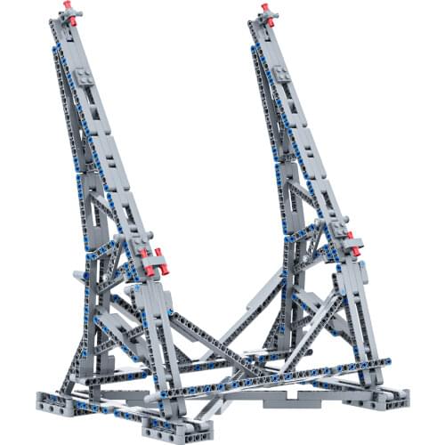 MOC Vertical Display Stand Multifunction For spacecraft Toys Airship Compatible 05132 and 75192 Ultimate Collectors Model