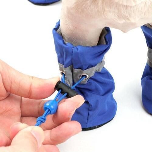 Anti-slip Pet Dog Shoes Waterproof Chihuahua Boots Zapatos Para Perro Puppy Cat Socks Botas Cachorro Chaussure Dogs Accessories