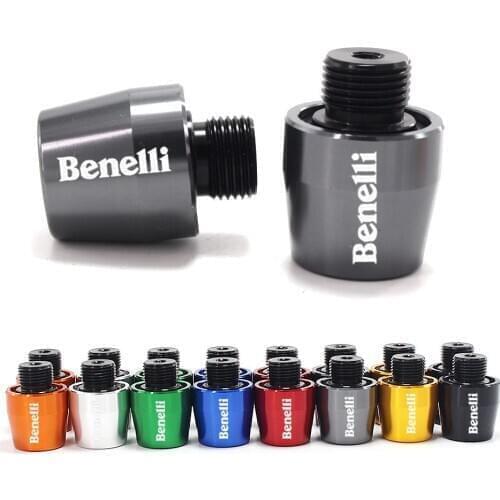 New Motorcycle Handlebar Grips Handle Bar Cap End Plugs For Benelli NT 125 300 600 leoncino 500 leoncinoX BJ 500 BN 600i 302 251
