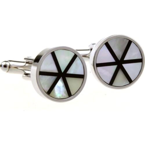 New Arrivals Fashion Letter Cufflinks Mens Shirt Charm Free Shipping Shell Cufflinks Shell Puzzle Cufflinks